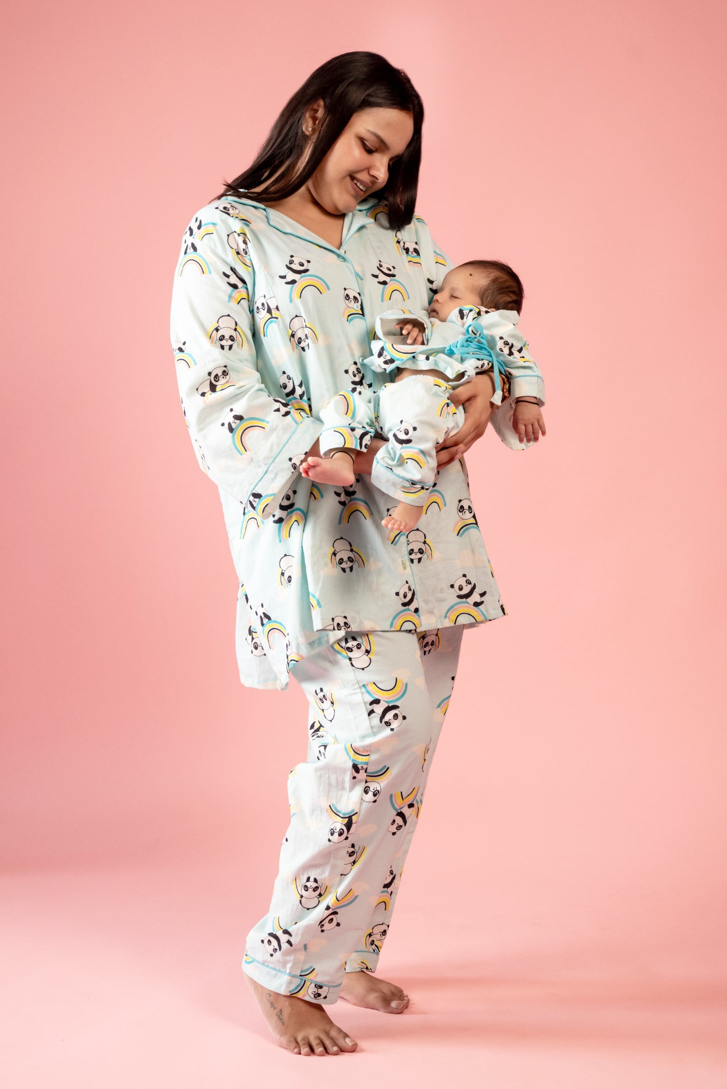 Panda Paradise Matching Mommy and Baby Set