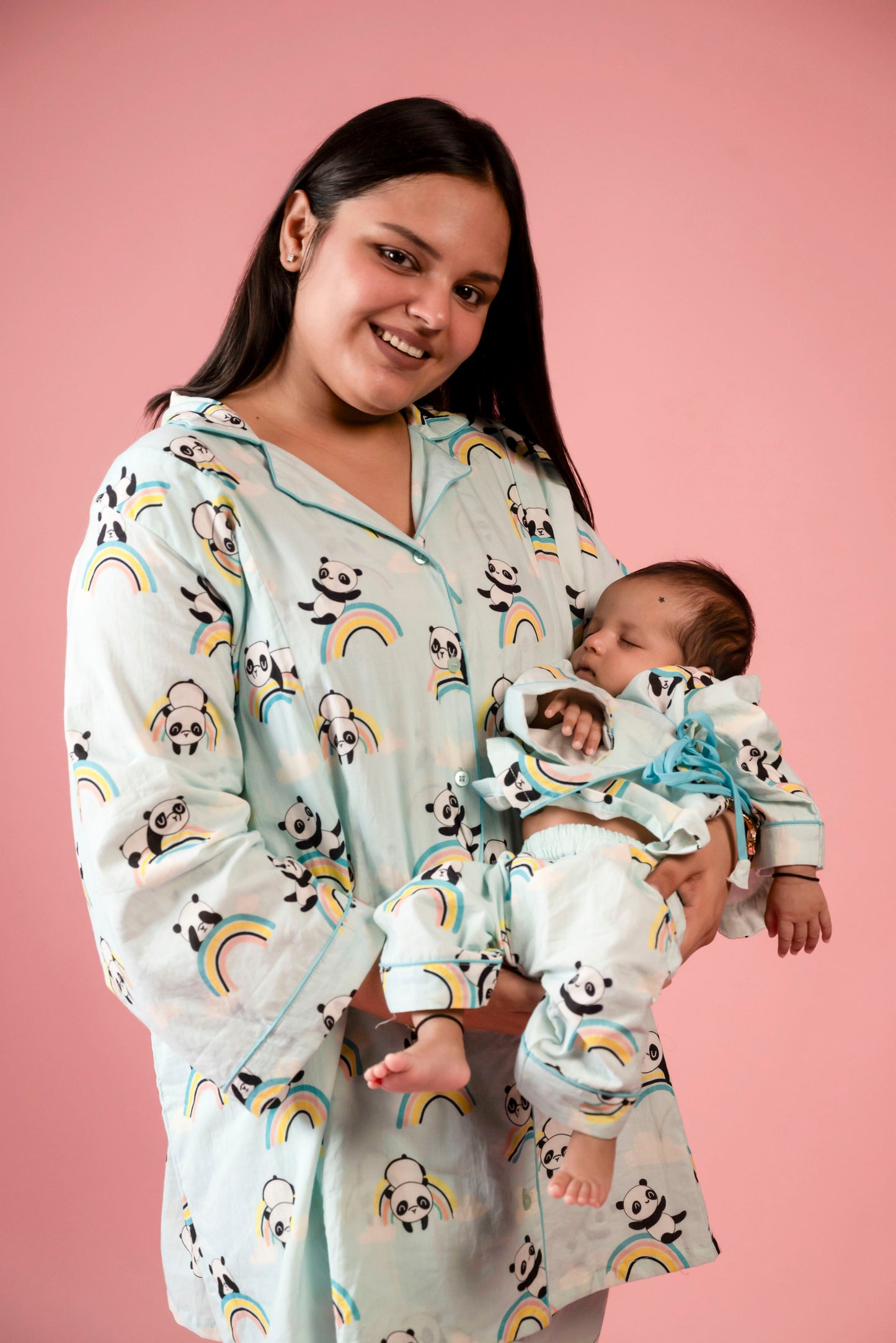 Panda Paradise Matching Mommy and Baby Set