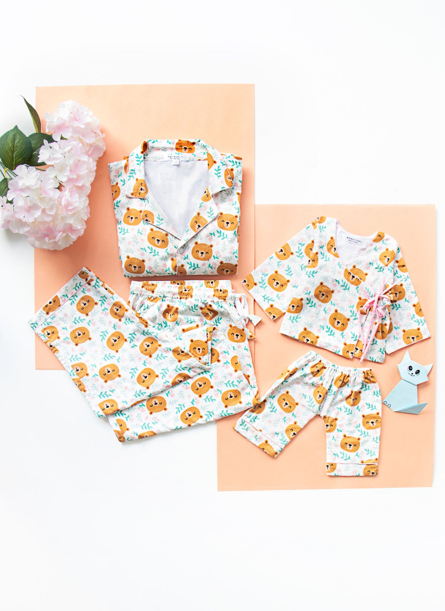 Happy Bears Matching Mommy and Baby Set